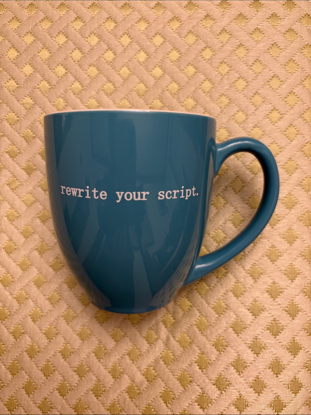 The Universe Knows “Rewrite your script” mug